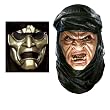 300 Movie Deluxe Immortal Latex Mask with Overmask - Adult Std.