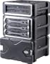 SKB 6U Space Rack with Wheels and Handle