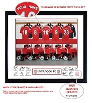 Liverpool FC Personalised Name On Shirt Photo
