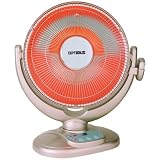 Optimus H-4438 14-Inch Energy-Saving Oscillating Dish Heater