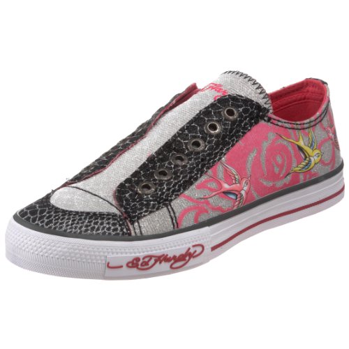 Ed Hardy Women's Lowrise Glitter Fashion Sneaker