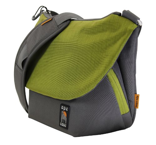 Ape Case AC580G Large Tech Messenger Camera Cases (Green/Grey)