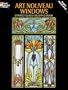 Art Nouveau Windows Stained Glass Coloring Book (Dover Design Stained Glass Coloring Book)