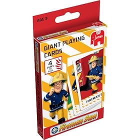  Fireman Sam Giant Playing Cards