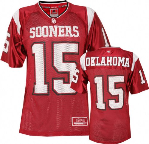Buy Oklahoma Sooners -Team Color- Rivalry Football Jersey
