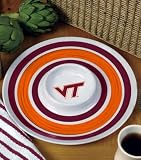 Virginia Tech Hokies Melamine 14 Chip and Dip Set