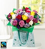 Fairtrade® Rose & Freesia Gift Bag
