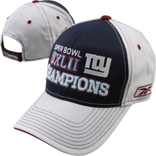 New York Giants Super Bowl XLII Champions Official Locker Room Hat