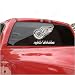 Detroit Red Wings 18x18 White Logo Decal