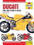 Ducati 748, 916 & 996 V-twins 94 to 01: 1994 to 2001 (Haynes Service and Repair Manual)