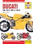 Ducati 748, 916 & 996 4-valve V-twins, '94-'01 (Haynes Service & Repair Manual)