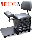 Dina Meri 2318 Pedicure Station Pedicure Stool with Back Support