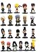 Skrou 21 pcs Naruto PVC Statue Naruto Figure Sasuke Nara Haruno Sakura Gaara Itachi Obito KillerB Ka