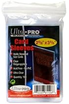 100 Soft Sleeves / Penny Sleeves for Pokemon, Magic, and Standard-Sized Sports and Trading Cards
