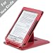 Acase Genuine Leather Flip Case for Classic Kindle (Latest Generation 2011) with Multiple Position Stand (Red)