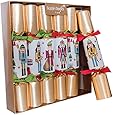 6 pc Traditional Nutcracker Christmas Crackers 680