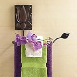 Lotus Square Towel Rack - Gaiam Fair Trade Product