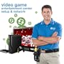 Zip Express Video Game Entertainment Center Setup & Network