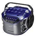 Scott SX 55 Radio-Rekorder (CD/MP3/WMA-Player, Kassettendeck, USB 2.0) blau