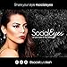 SocialEyes Brunette 3 Pack Bundle Cruelty Free Fake Eyelashes False Brown