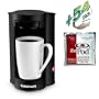 Cuisinart W1CM5 Commercial 1 Cup Coffee Pod Brewer with 54 Colombia Supremo Pods