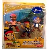 Fisher-Price Disney's Jake and The Neverland Pirates - Jake, Izzy and Cubby Pirate Pack