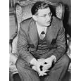 1941 DAVID O SELZNICK SMOKING HOLLYWOOD PHOTOGRAPH 18" x 24" Unframed