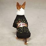 Casual Canine Cotton/Polyester Dog Park Tee, X-Small, 10-Inch, Black
