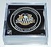 2017 Pittsburgh Penguins 50th Anniversary Game Hockey Puck W/Cube