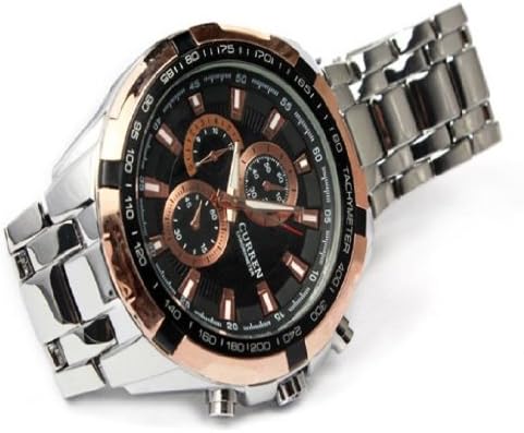 Nicerocker Hot Fashion Curren Water Resistant Quartz Hour Dial Clock Sport Men Steel Wrist Watch