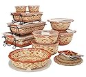 Temp-tations Old World 24-piece Complete Oven- To-table Set, Spice