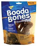Booda Bones Really Big Bone 7 Pack (For Dogs 35 - 50 lbs) - Peanut Butter