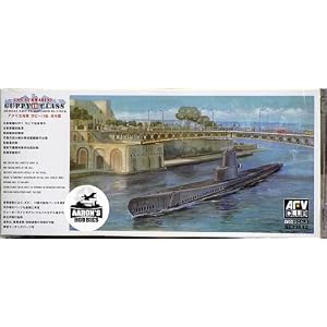 1/350 Italian Guppy Class IB Submarine Model by AFV Club Models