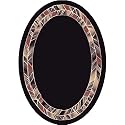 Milliken 7327C/13000+-293 Innovation Zuni Onyx Oval Rug Size: Oval 3'10" x 5'4"