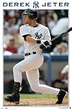 New York Yankees (Derek Jeter Swinging Bat) Sports Poster Print - 24 X 36