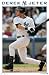 New York Yankees (Derek Jeter Swinging Bat) Gold Wood-Mounted Framed Sports Poster Print - 24