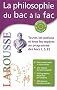 La philosophie du bac � la fac
