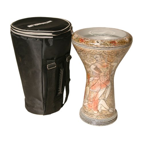 Aluminum Doumbek Mother of Pearl Inlay