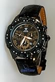Aqua Master Mens Black Diamond Watch - New 2011 Model