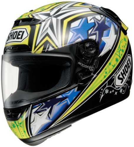 Shoei X-Eleven Elias TC-3 Full Face Motorcycle Helmet Yellow Large L Image Shoei X-Eleven Elias TC-3 Full Face Motorcycle Helmet Yellow Large L