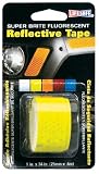 Incom RE181 1-Inch by 24-Inch Super Bright Fluorescent Reflective Tape, Lime