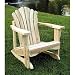 Sanibel Kids Adirondack Rocker Chair Color: Natural