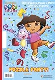 Puzzle Party! (Dora the Explorer) (Giant Coloring Book)