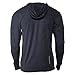 Jumpbox Fitness On The Road to Rx - Navy Blue - Men's Training Long Sleeve Triblend Hoody Workout Shirt
