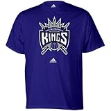adidas Sacramento Kings Purple Primary Logo T-shirt
