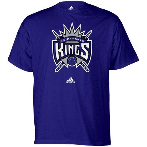 NBA Men's Sacramento Kings Short Sleeve T- Shirt (Regular Purple, Large)