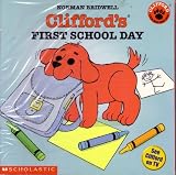 Set of 5 Clifford Books: Clifford's First School Day, Clifford's Word Book, Clifford Takes a Trip, Clifford the Small Red Puppy, Clifford Goes to Hollywood (Clifford the Big Red Dog)
