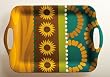 Eco Bamboo Large Tray, Sunflower Scape