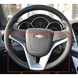 Rupse Silver Chrome Steering Wheel trim for Chevrolet Cruze 2009 2010 2011 2012