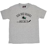 San Jose Sharks - Sharks Old Time Hockey Kramer Gray Youth Tee